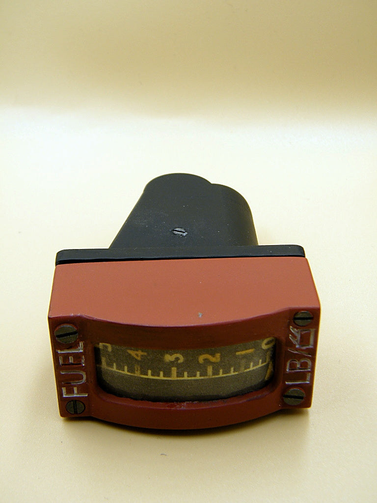 British RAF Spitfire Hurricane WW2 - fuel pressure gauge control panel - replica