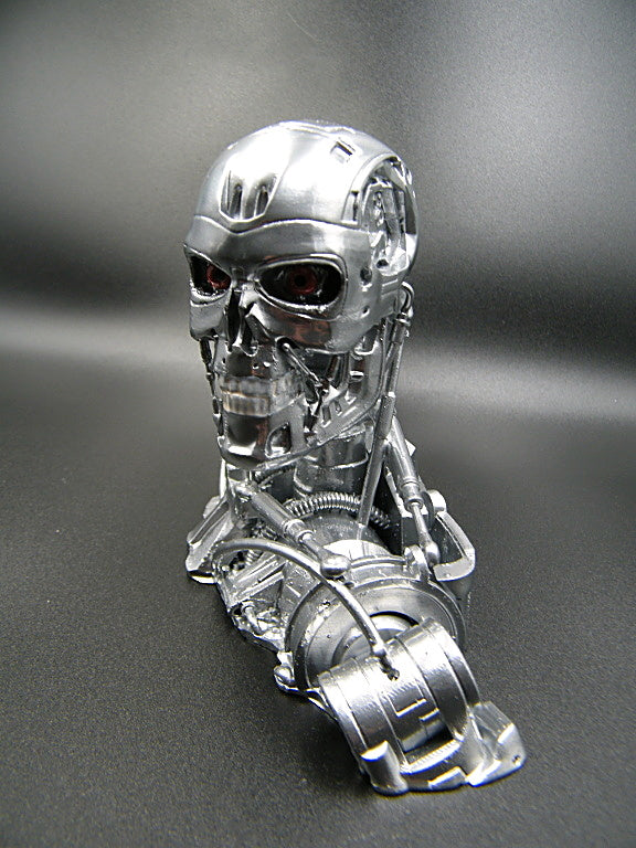 130 mm (5,1") Bust Resin Figure Model of Terminator T-800 -