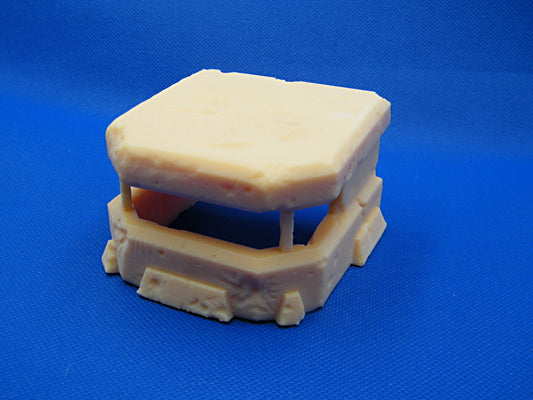 1/72 scale resin Defensive concrete fighting position, bunker for diorama