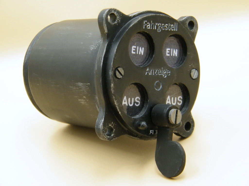 German WW2 Luftwaffe Landing gear display gauge Fl.32526 3D printed replica - GB-3D