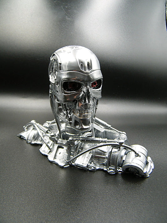 130 mm (5,1") Bust Resin Figure Model of Terminator T-800 -