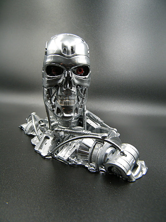 130 mm (5,1") Bust Resin Figure Model of Terminator T-800 -