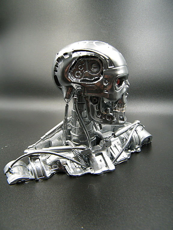 130 mm (5,1") Bust Resin Figure Model of Terminator T-800 -