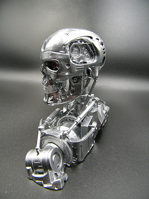 130 mm (5,1") Bust Resin Figure Model of Terminator T-800 -